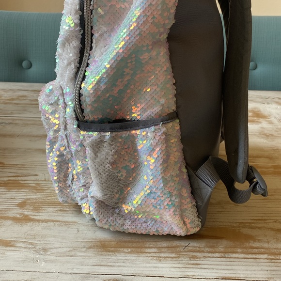 Justice Girls Sequin Unicorn Backpack - Picture 5 of 8